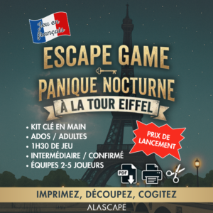 escape game panique nocturne à la tour eiffel