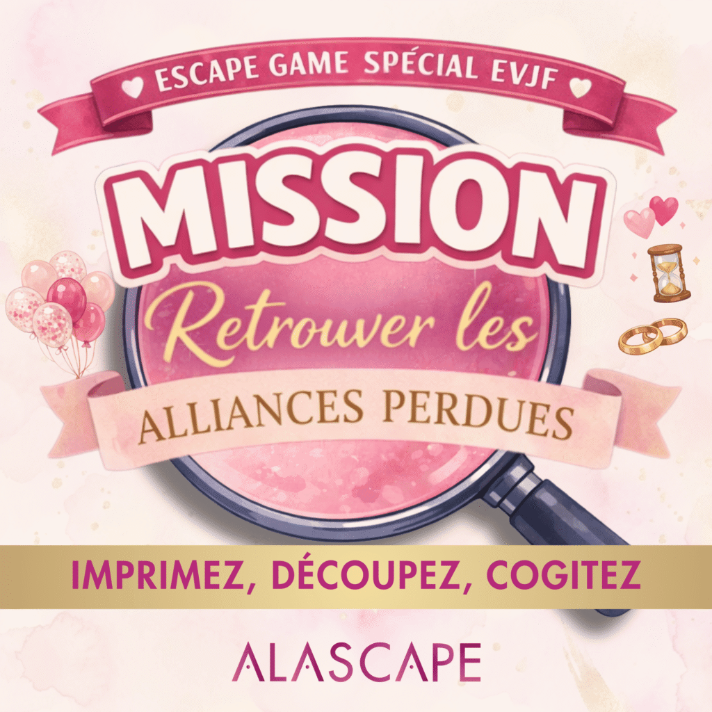 Escape game EVJF Missin retrouver les alliances perdues