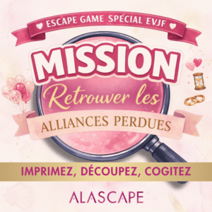 Escape game EVJF Missin retrouver les alliances perdues