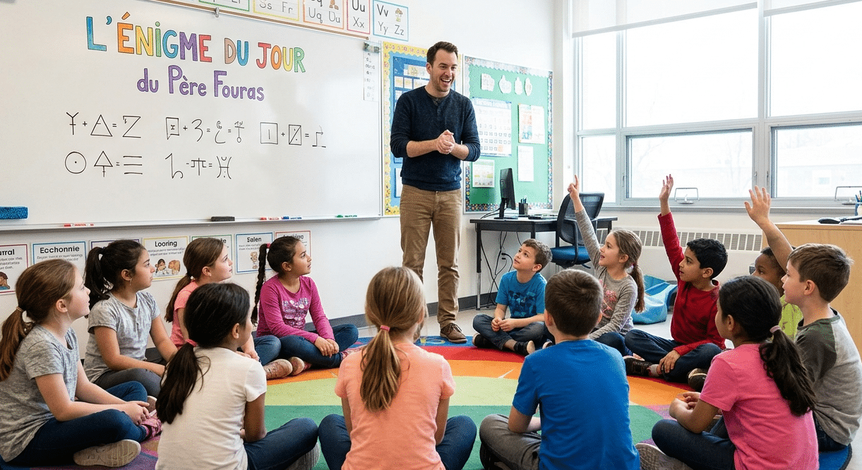 Énigme Père Fouras classe école