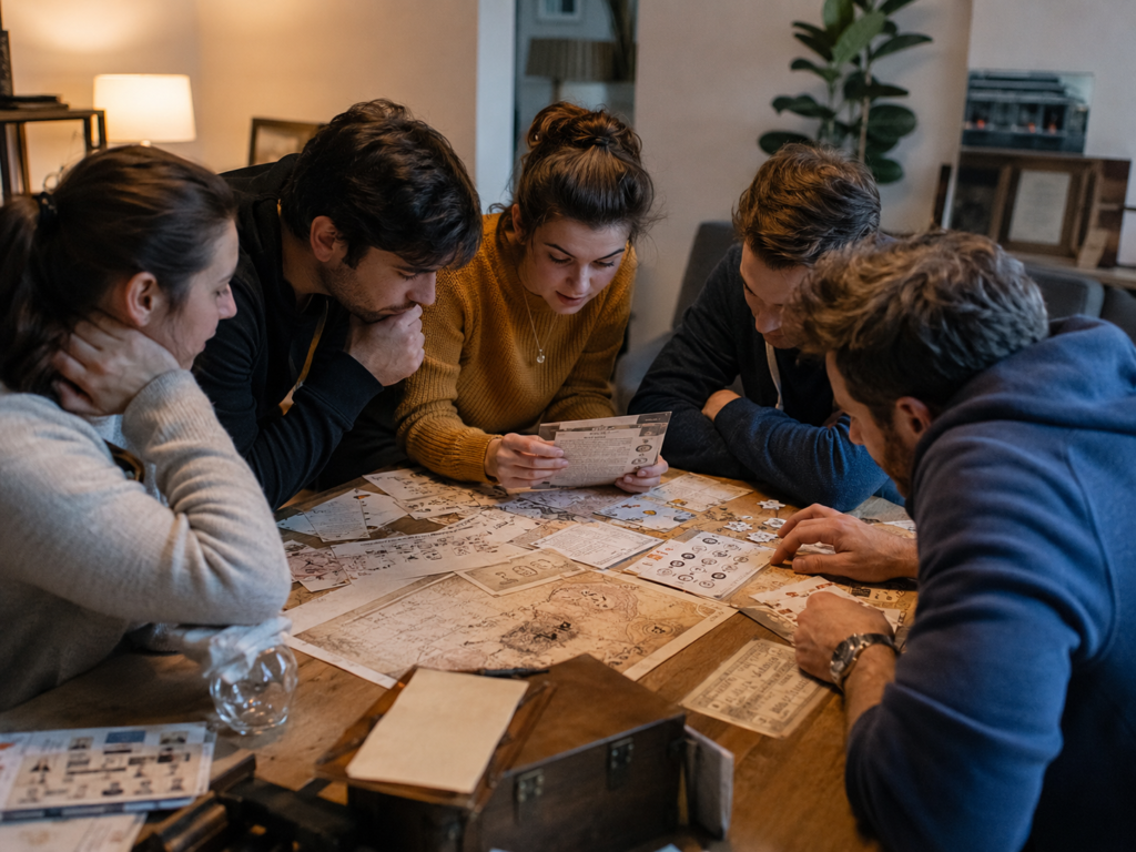 Énigme Père Fouras résoudre entre amis