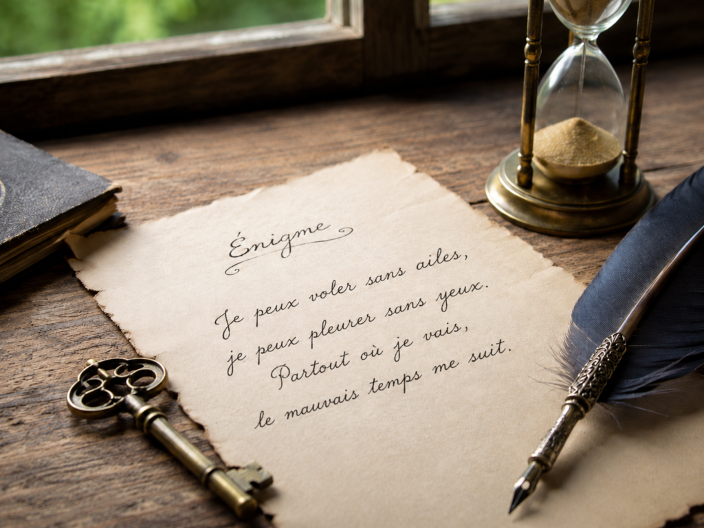 Énigme père Fouras manuscrite