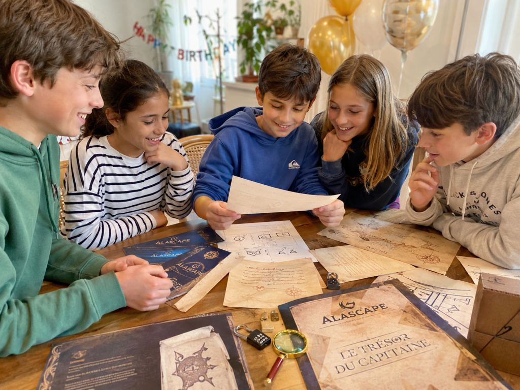 Escape game anniversaire entre ados