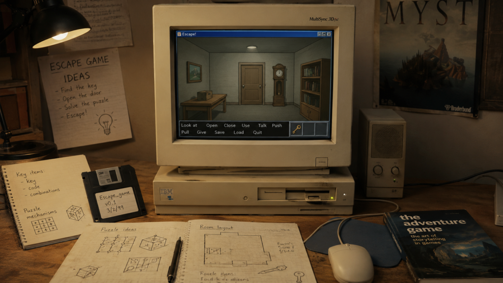 Escape game historique point and click