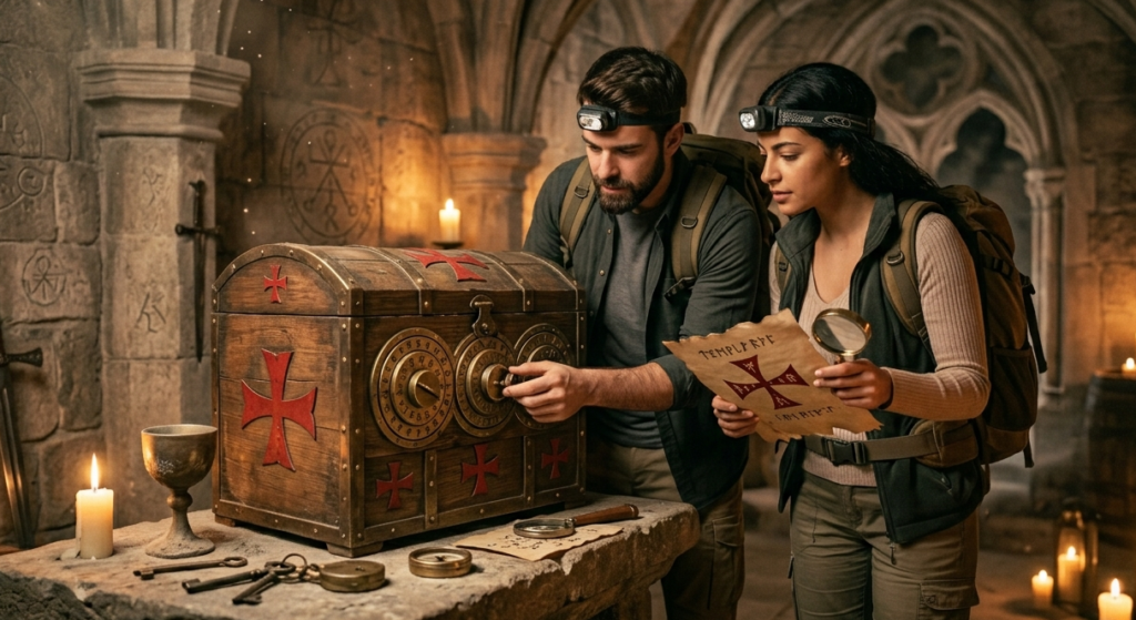 Escape game couple