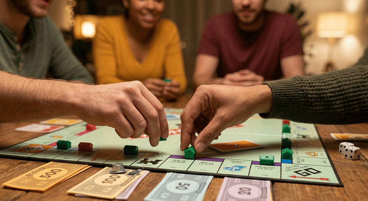 Jeux à faire entre amis Monopoly