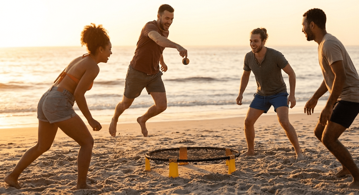 Jeux à faire entre amis Spikeball
