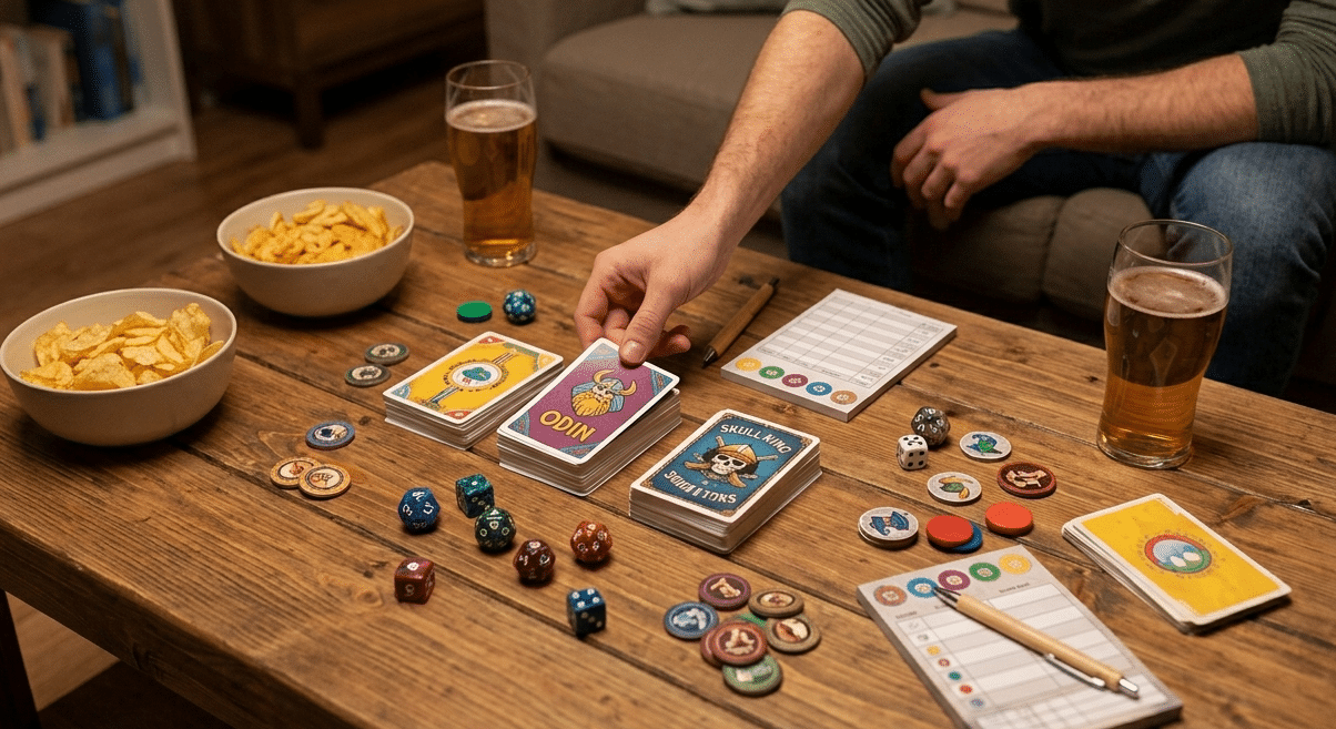 Jeux à faire entre amis à l'apéro