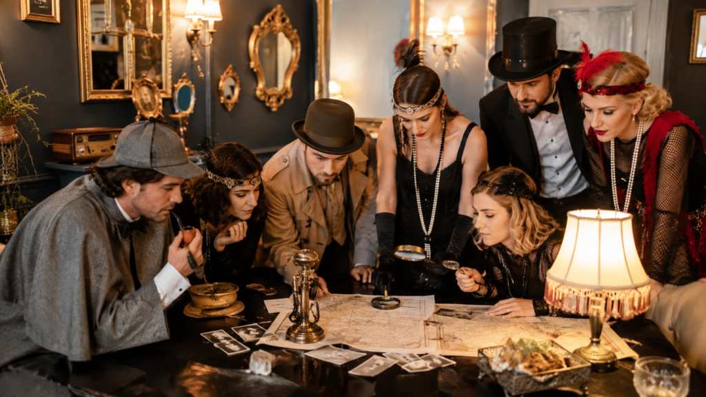 Activité anniversaire adultes déguisements jeux