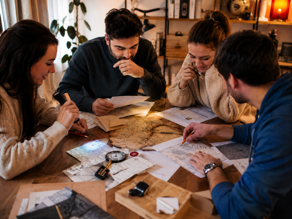 Énigmes escape game jeu entre amis