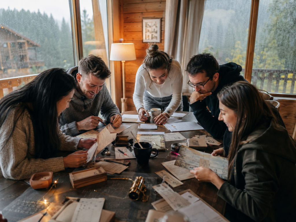 Escape game à la maison entre amis