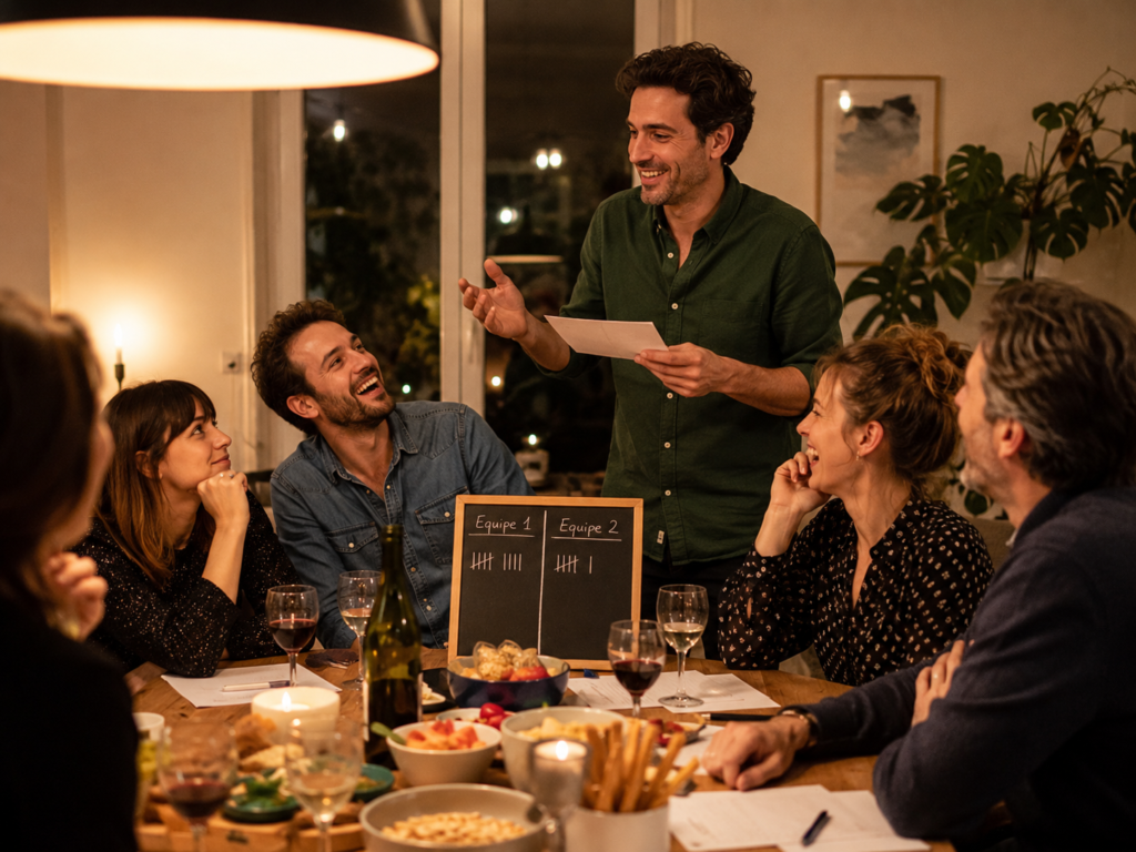 Dingbats exemple soirée entre amis