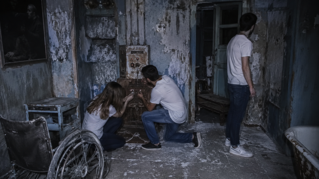 escape game qui fait peur asile psychiatrique