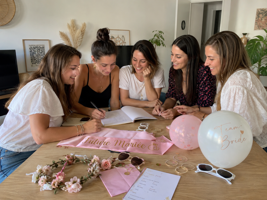 Kit EVJF préparation et organisation de l'enterrement de vie de jeune fille