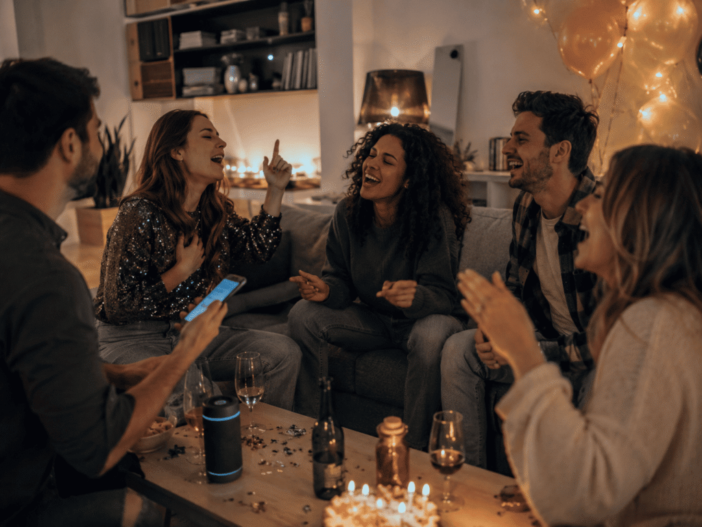 Jeux anniversaire adulte blindtest