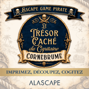 Escape game pirate à imprimer