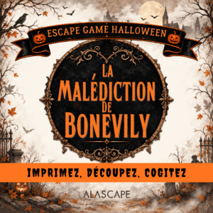 Escape game Halloween La malédiction de Bonevily