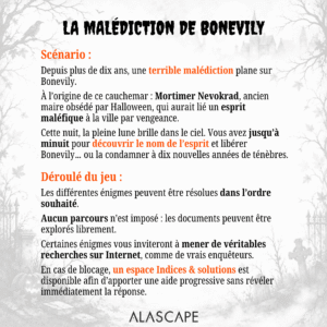Escape game Halloween - La malédiction de Bonevily – Image 5